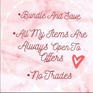 Bundle & Save...All Items Open To Offers!!